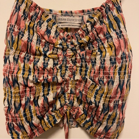 Urban Outfitters - colorful ruched cami - Picture 5 of 11
